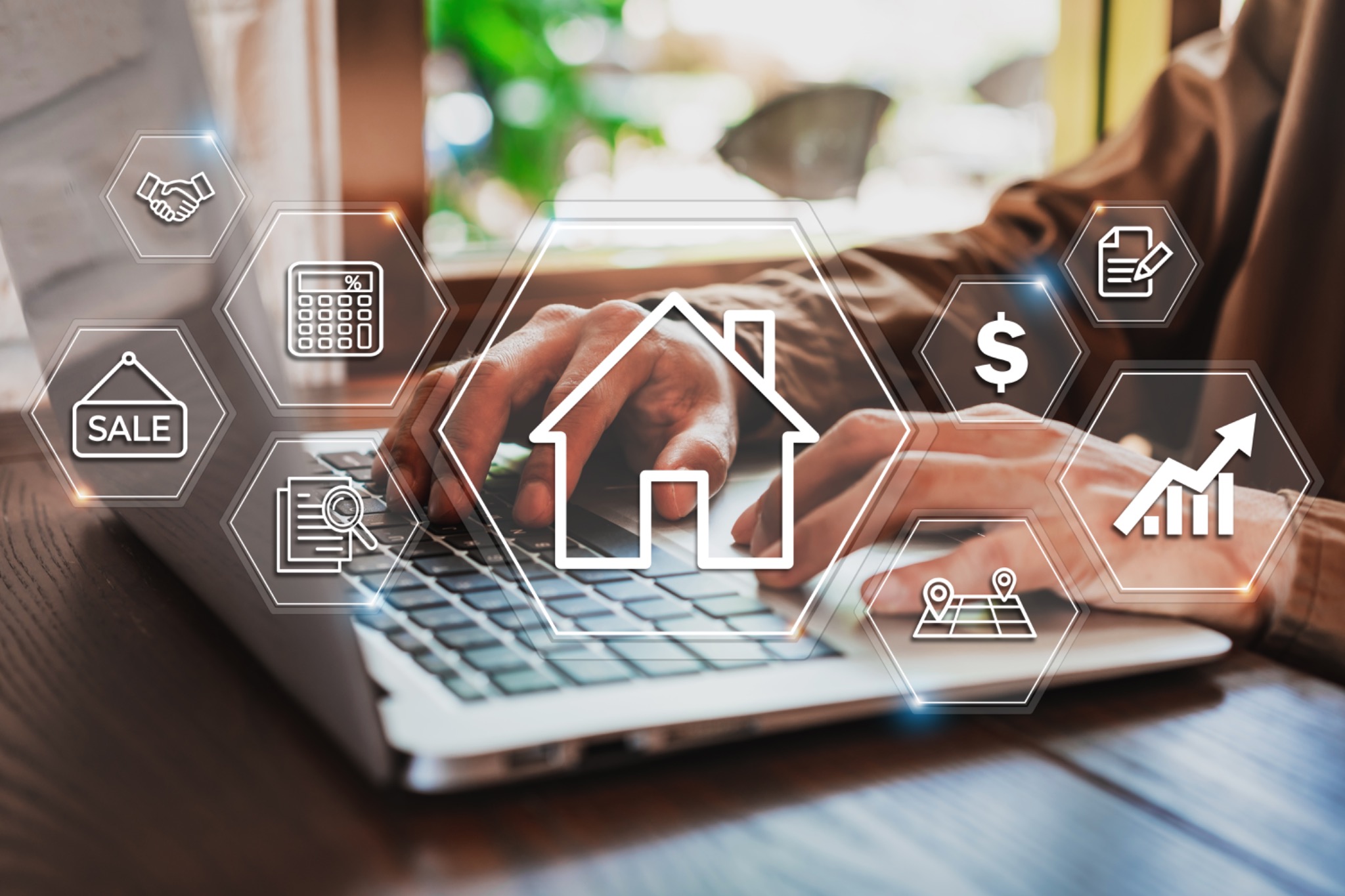 Property management interface representing owner visibility.