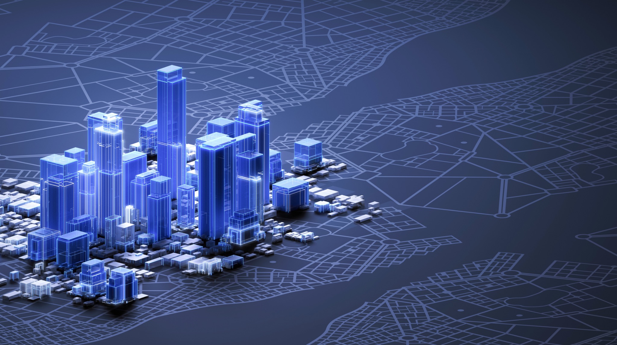 Digital real estate development map representing a private Solanique Club network.